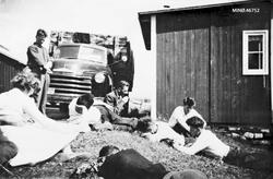 1 og 2 ukjente, 3. Magnar Dahlen, 4. Torgeir Tallerås, 5. Iv