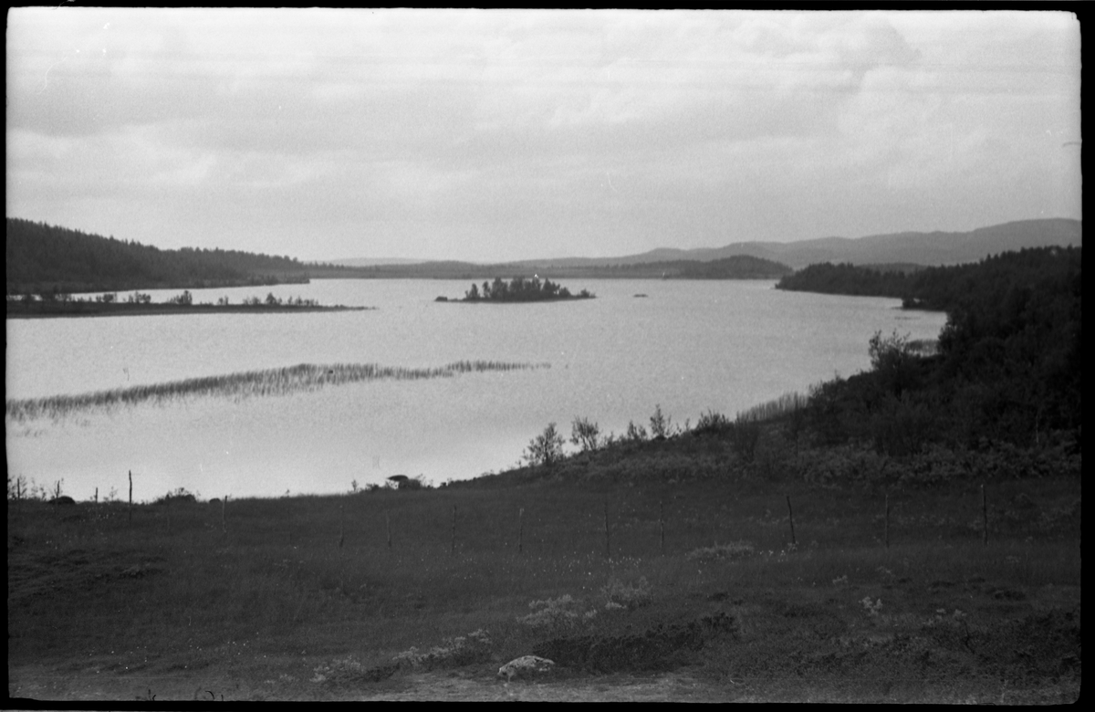 To landskapsbilder fra Gausdalfjellet, August 1939.