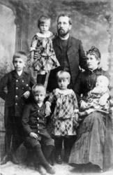 Dette er hattemaker Einar Johnsen med sin kone  Marie Oline 