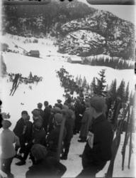 .Hoppakken som lå i Granhatten, Namsos. Bakkerekorden var vi