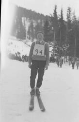 Hovedlandsrennet på Lillehammer i 1927. Deltager.