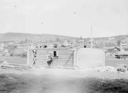 Lillehamme og Fåberg Yrkesskole, Fåberggt.152. Ferdig hytte 