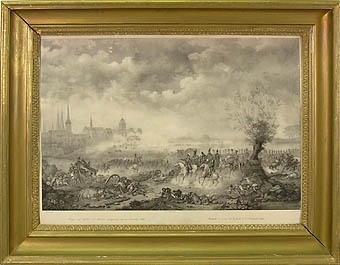 Slaget vid Lübeck 6 nov. 1806.