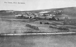 Unset, Øvre Rendalen. 
fra venstre: Løvhaugen, Velstu, Nord