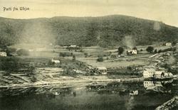 Postkort med tekst parti fra Utbjoe