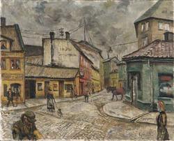 Hjørnet av Karl XIIs gate og Nygata [Forstadsmotiv]