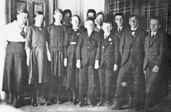 Gruppebilde, ungdommer, konfirmanter