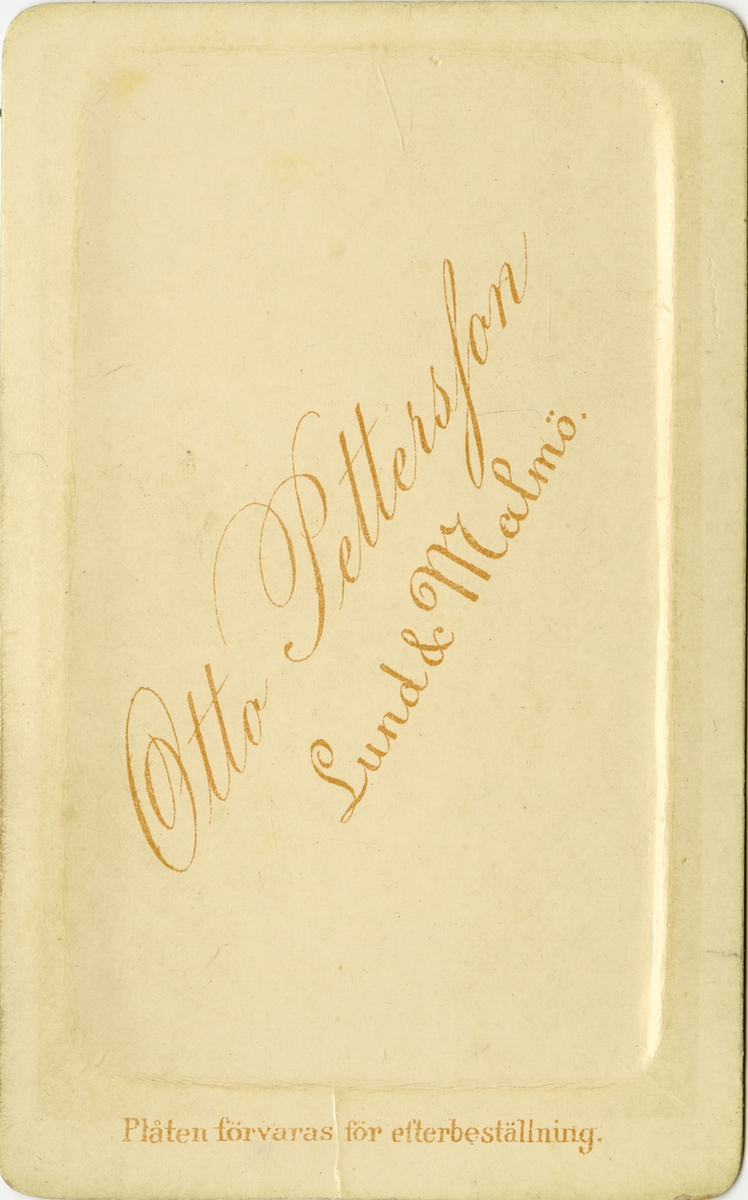 Pettersson, Otto Rudolf Lucas (1831 - 1888)