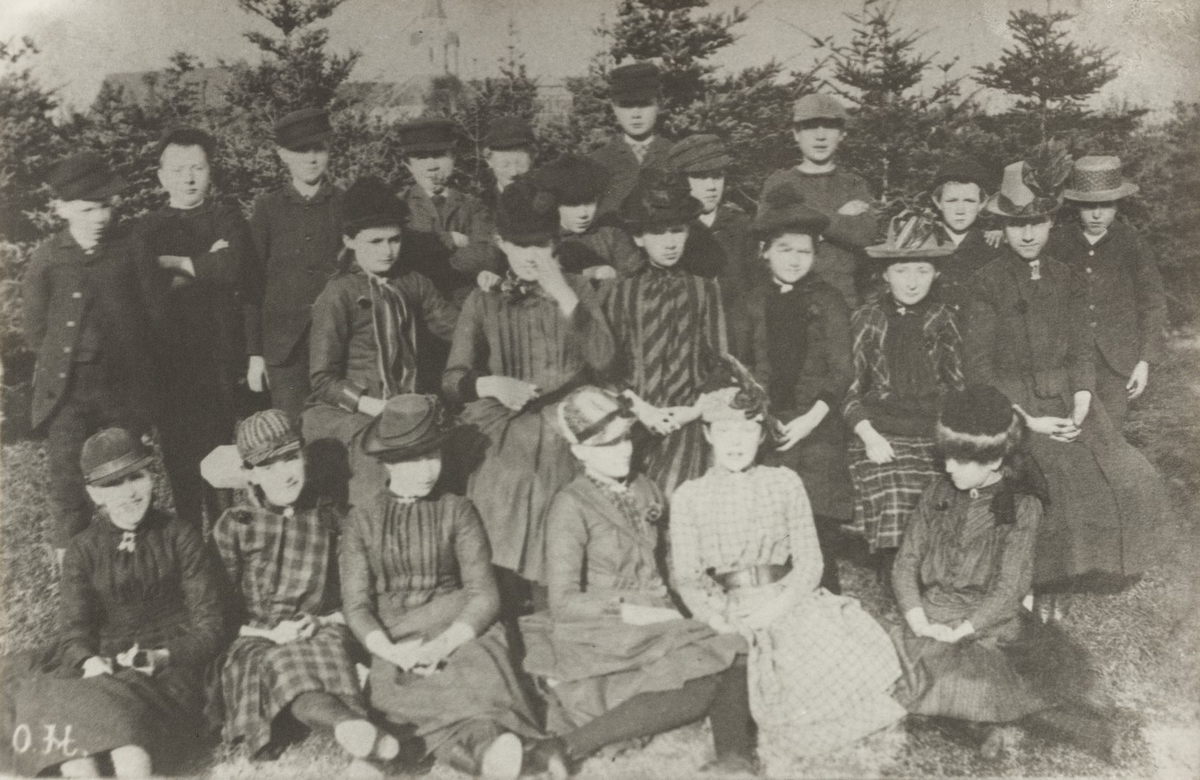 Middelskoleelever i 1891