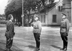 Hjemmestyrkene overtar Akershus festning 11. mai 1945