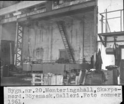 Bygg nr. 20 ved LMV - monteringshall