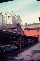 Kjøles bilforretnings bruktbilavdeling.