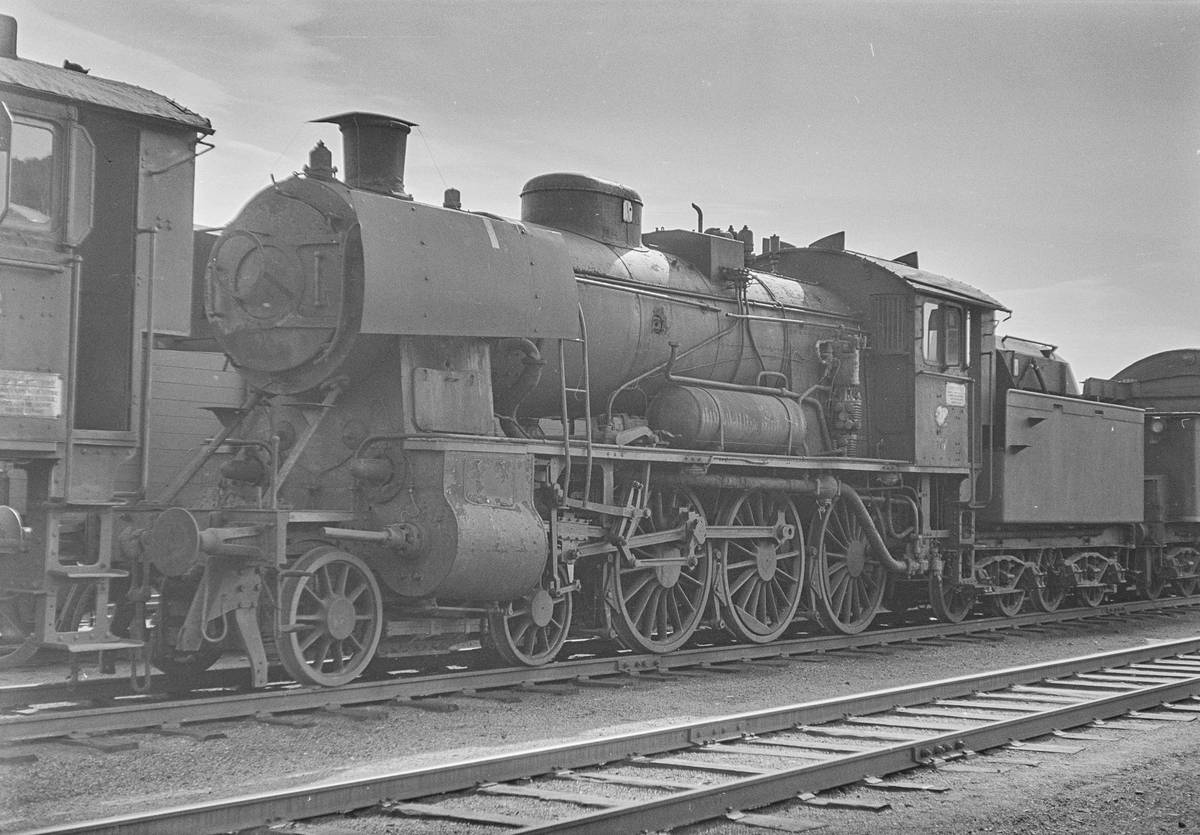 Utrangert damplokomotiv type 30c nr. 467 på Marienborg ved Trondheim.