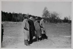 Justisminister Lie's inspeksjon