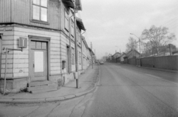 Vålerenga. Strømsveien. Mars 1975