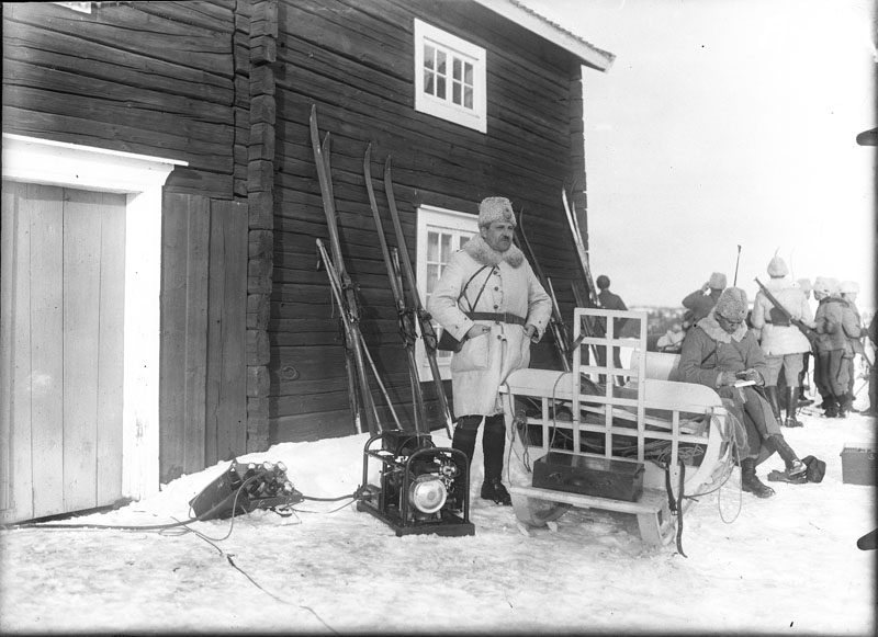 Vinterövning i Norrland, Östersund 1926