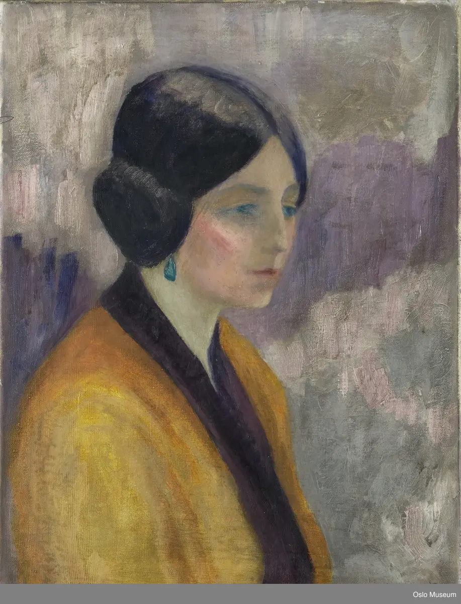 Portrett av Eva Steen [maleri]