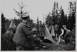 Utrykning i Gjøvik, juni 1936