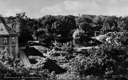 Svanedammen, Rolighetsdammen. Kristiansund 1936. Høytrykksba