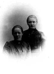 Portrett av to kvinner