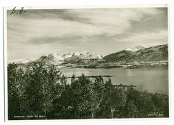 Landskapsblde tatt fra Aksla, Ålesund, mot Hundsværholmen, B