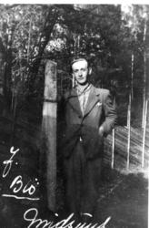 Johan Blø, Ved skigarden