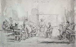 Athenæet i Kongensgade Nr 8.  [tegning]