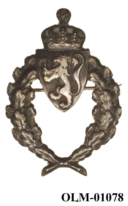 32 forskjellige medaljer og merker i ramme.
Bilde 7 er deltdagermerke fra Amsterdam 1928.
Bilde 18 og 19 er deltagermedalje fra Amsterdam 1928.
Bilde 20 og 21 er sølvmedaljen fra Antwerpen 1920.
Bilde 26 og 27 av bronsemedaljen fra Paris 1924.
Bilde 39 og 40 minnemedaljen fra Antwerpen 1920.