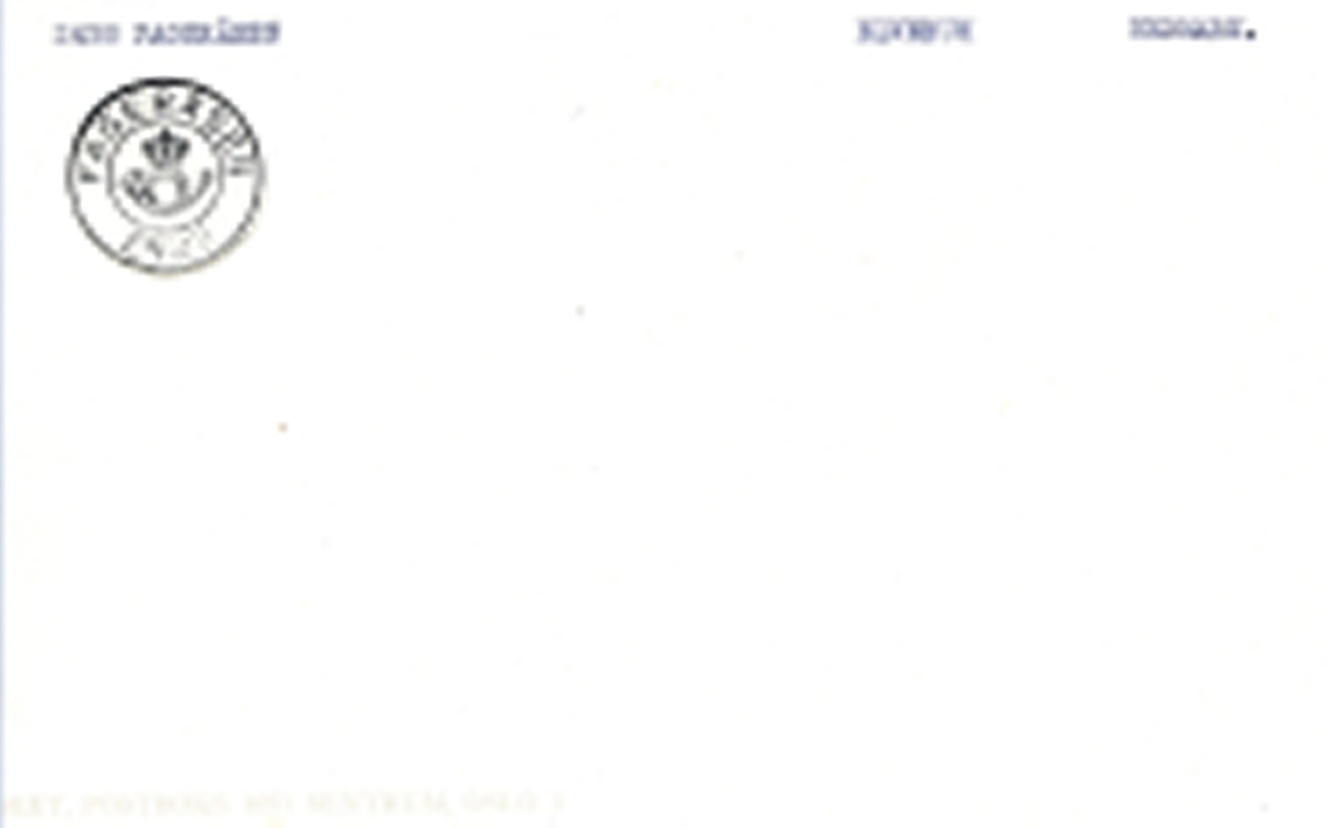 Stempelkatalog, 2428 Fageråsen, Elverum, Hedmark