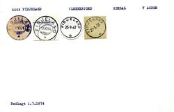 Stempelkatalog, 4444 Fidjeland, Flekkefjord, Sirdal, Vest-Ag