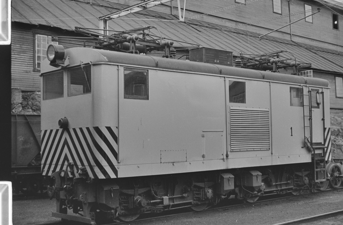 Thamshavnbanens lokomotiv nr. 1.