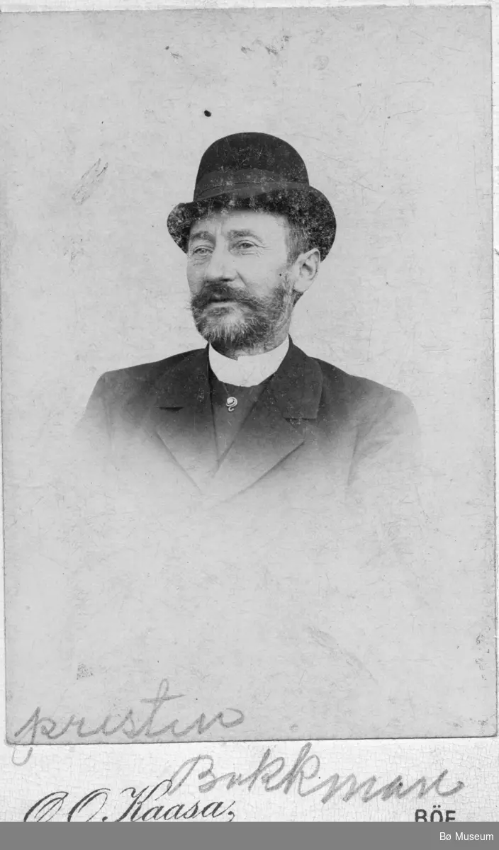 Portrett av presten Bøckmann