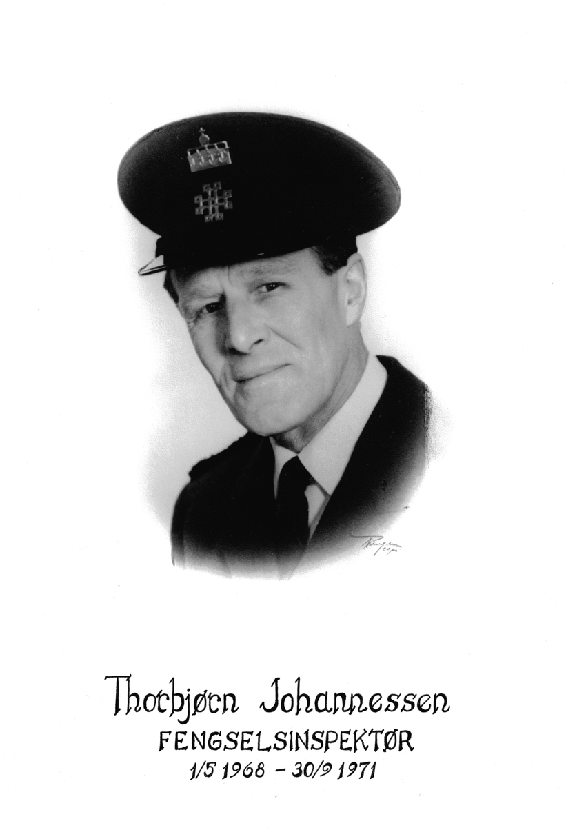 Thorbjørn Johannessen, fengselsinspektør 1968 - 1971