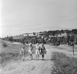 Nydalen: "På nordkalotten i Nydalen". Juni 1962