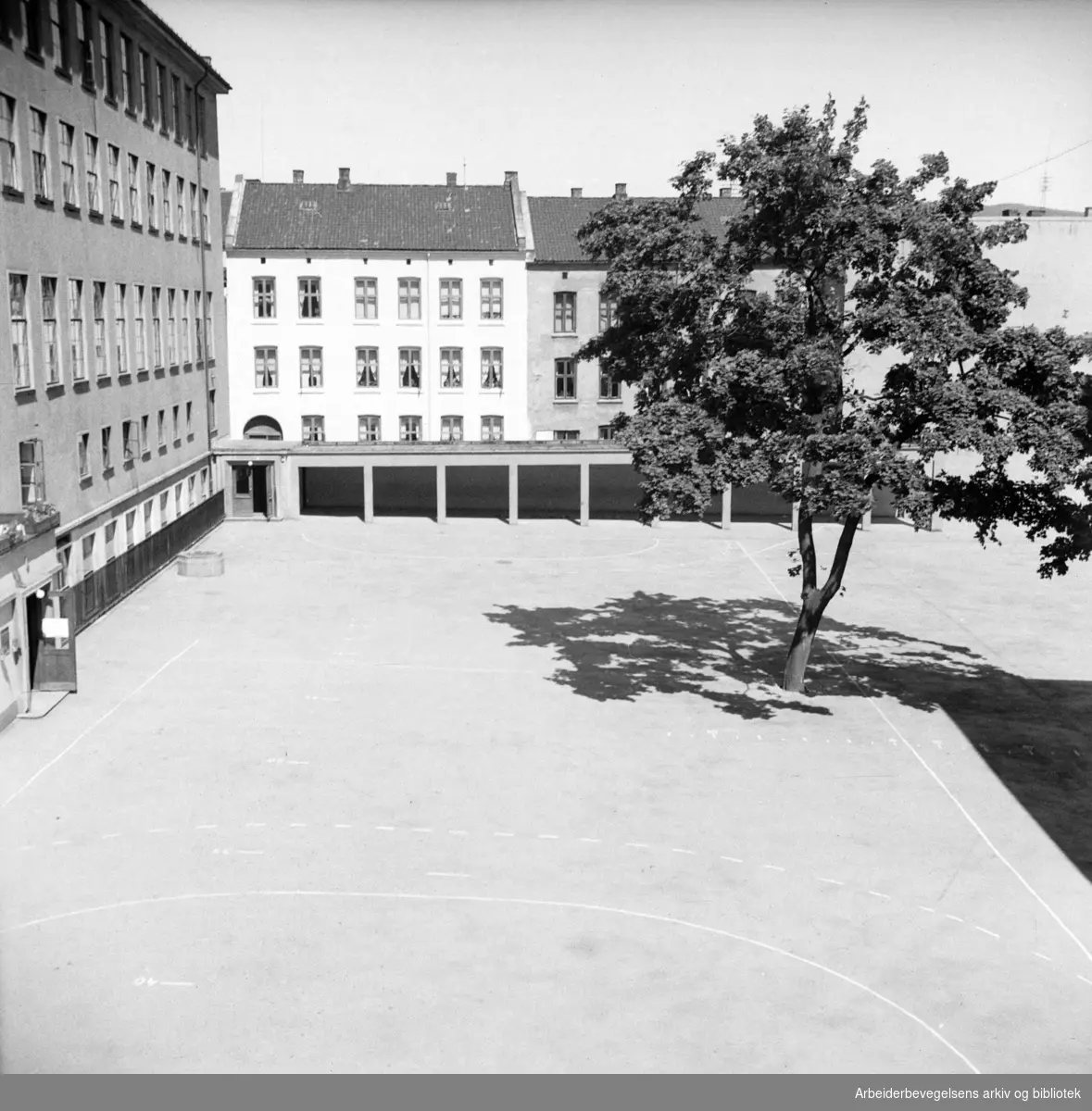 Møllergata skole. 1948