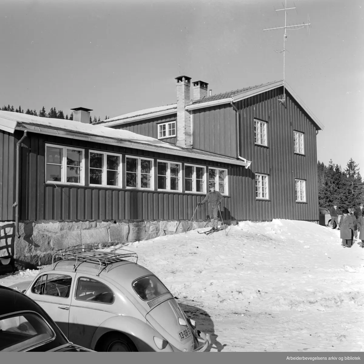 Lilloseter åpnet etter ombyggingen. Mars 1962