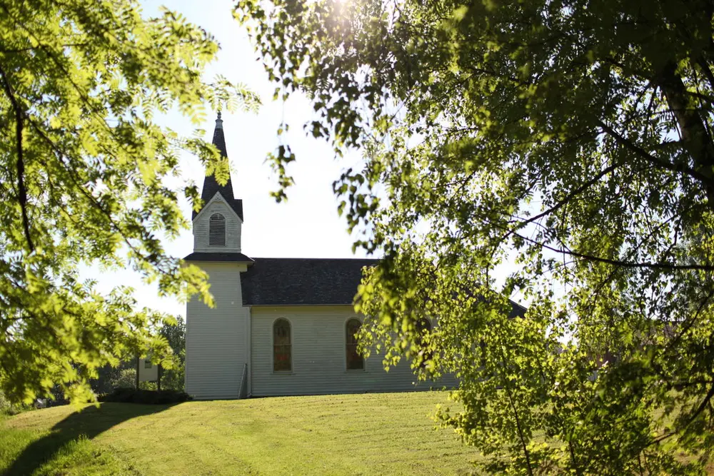 Utvandrerkirken på Norsk utvandrermuseum