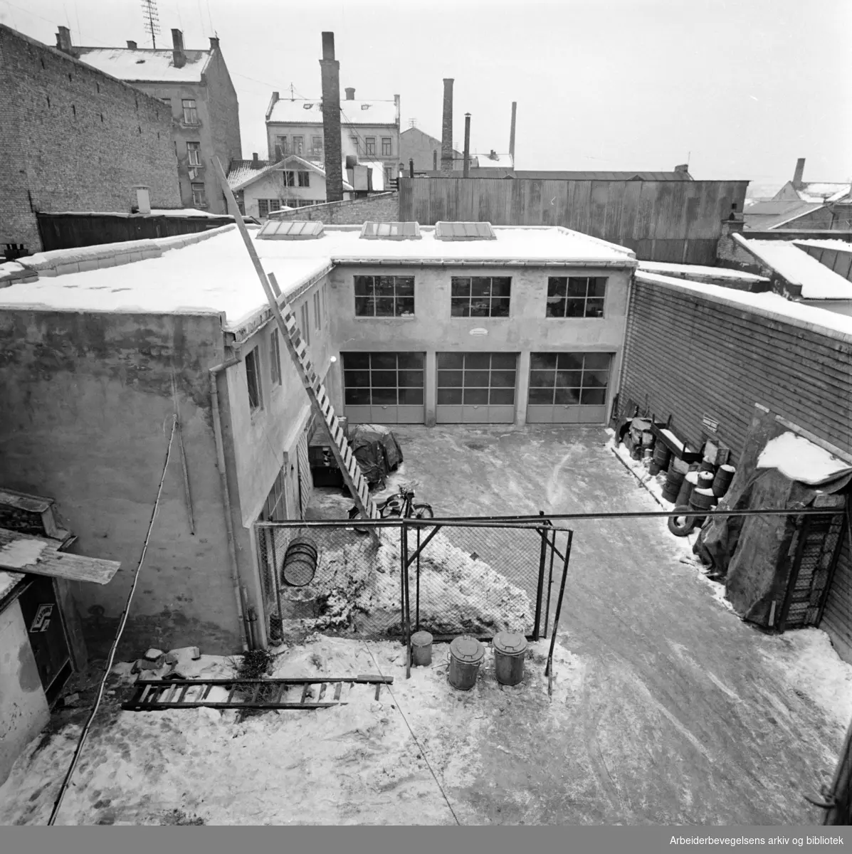 Københavngata 15. Februar 1961