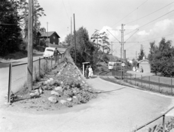 Høyenhall stasjon. Juli 1953
