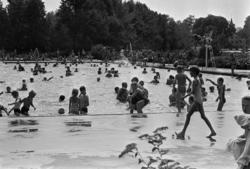Frognerbadet. Juli 1969
