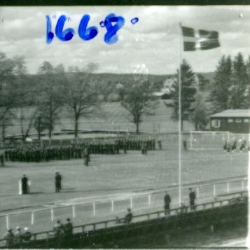 Regementets Dag 1958, A 6, Jönköping. Rocksjövallen.