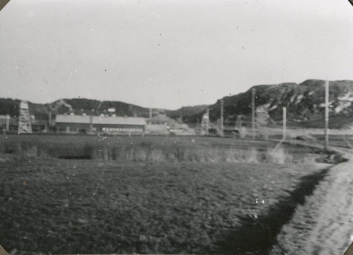 Prospektfotografi av Falstad fangeleir 12. mai 1945.