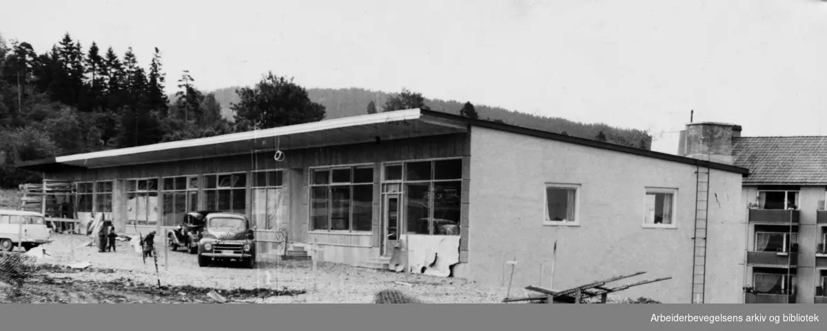 Årvoll postkontor. September 1957