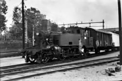 Damplokomotiv type 20b nr. 249 i skiftetjeneste på Kristians