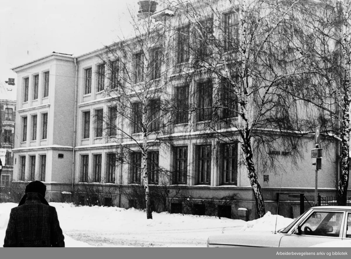 Bjølsen skole. 1979