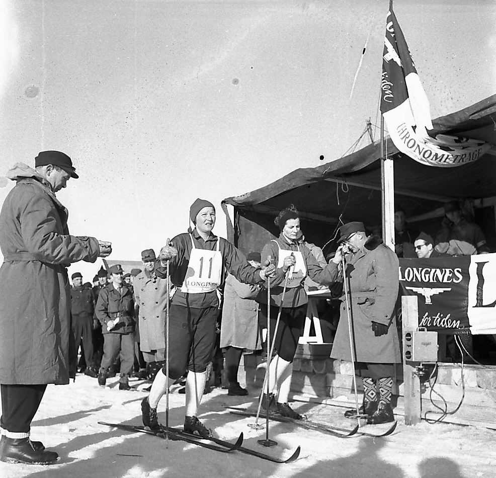 NM på ski på Røros i 1961. 