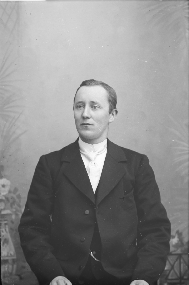 Portrett, brystbilde, H. S. Trosvik
