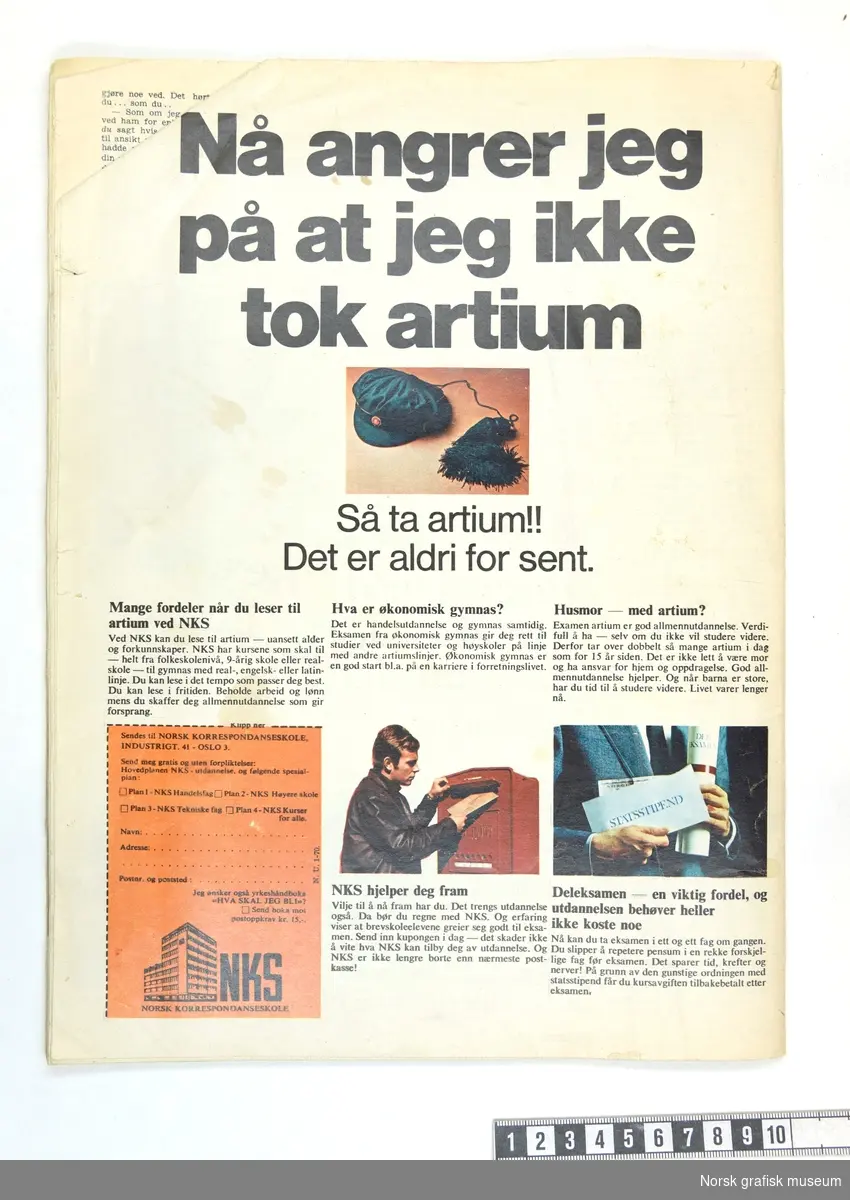 Norsk Ukeblad fra januar 1970, Nyttårsutgave.