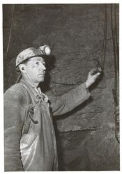 Arbeider ved Kjørholt kalksteingruver
