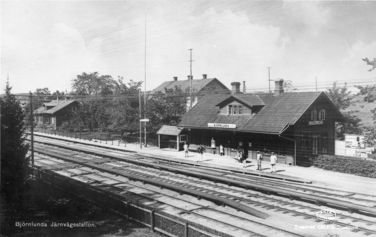 Björnlunda station.